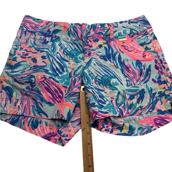 Lilly Pulitzer 5" Callan Shorts Seas The Day - Picture 13 of 15
